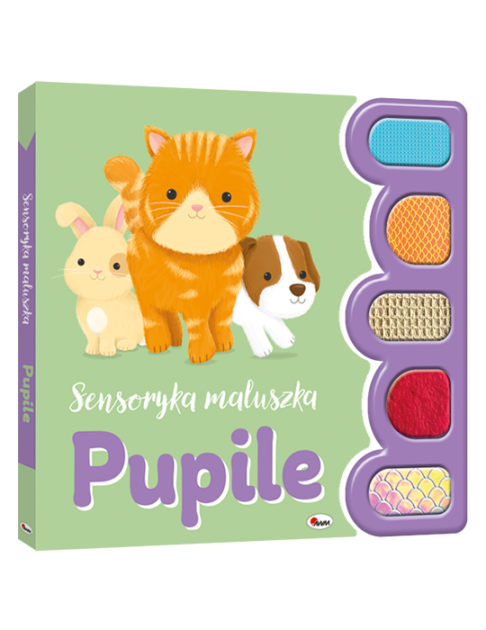 Książeczka Sensoryka maluszka Pupile AWM