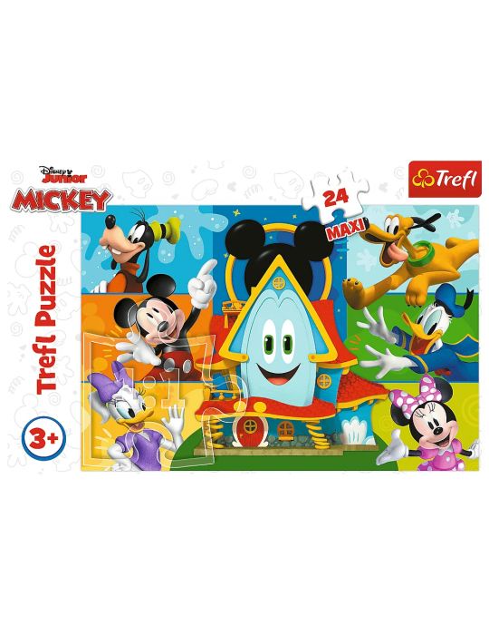 Trefl Puzzle Maxi Myszka Miki i przylaciele 24 elementy