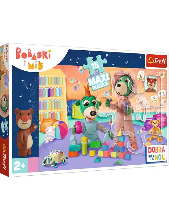 Trefl Puzzle Maxi Wesoły świat bobasków Trefliki 15 elementy
