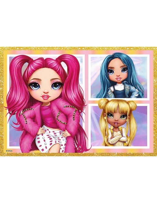 Trefl Puzzle Rainbow High 10w1 Kolekcja modnych laleczek