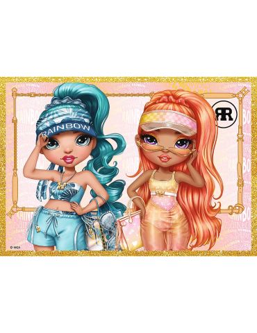 Trefl Puzzle Rainbow High 10w1 Kolekcja modnych laleczek