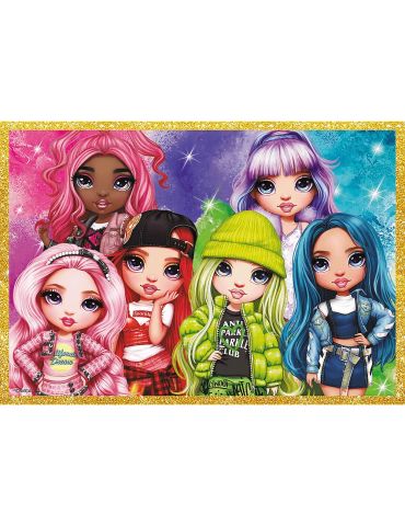 Trefl Puzzle Rainbow High 10w1 Kolekcja modnych laleczek