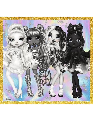 Trefl Puzzle Rainbow High 10w1 Kolekcja modnych laleczek