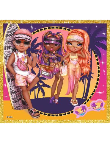 Trefl Puzzle Rainbow High 10w1 Kolekcja modnych laleczek