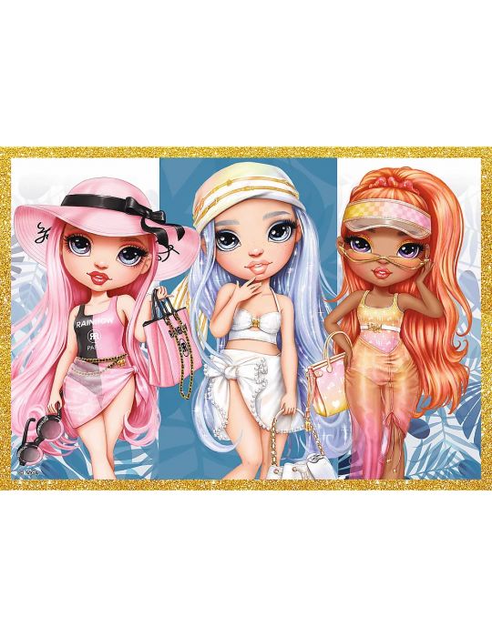 Trefl Puzzle Rainbow High 10w1 Kolekcja modnych laleczek