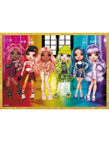 Trefl Puzzle Rainbow High 10w1 Kolekcja modnych laleczek