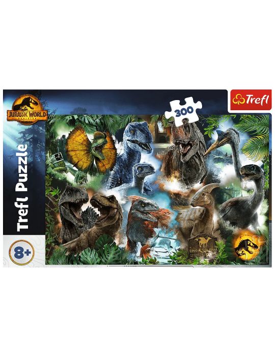 Trefl Puzzle Ulubione dinozaury 300 elementów