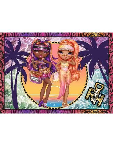 Trefl Puzzle Rainbow High Modne laleczki 4w1