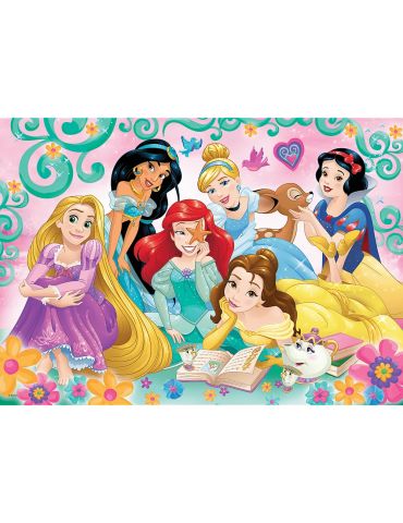 Trefl Puzzle Radosny świat księżniczek Disney Princess 200 elementów