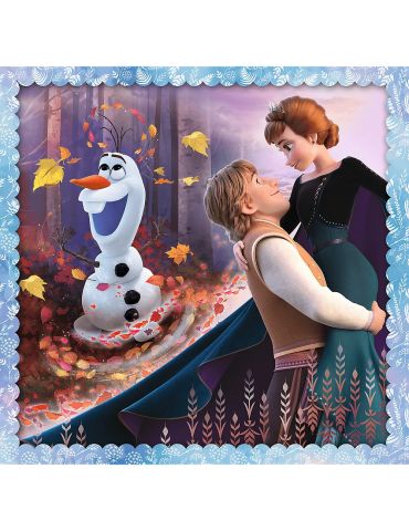 Trefl Puzzle Magiczna Opowieść Frozen Kraina lodu 3w1