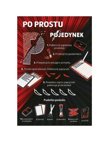 Trefl Gra towarzyska Po prostu P pojedynek