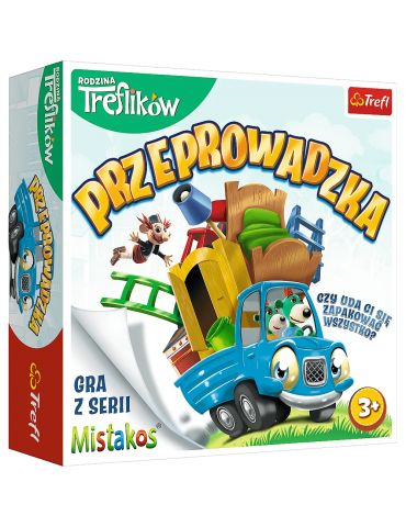 Trefl Gra zręcznościowa Przeprowadzka z Rodziną Treflików