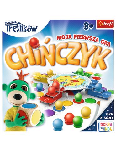 Trefl Gra planszowa Rodzina Treflików Chińczyk moja pierwsza gra
