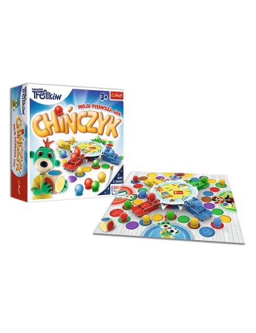 Trefl Gra planszowa Rodzina Treflików Chińczyk moja pierwsza gra