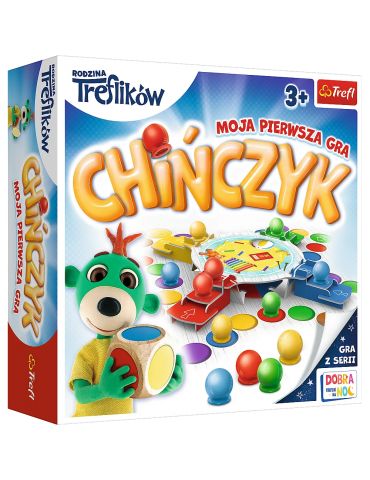 Trefl Gra planszowa Rodzina Treflików Chińczyk moja pierwsza gra