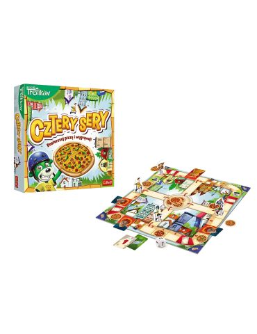 Trefl Gra planszowa Cztery Sery