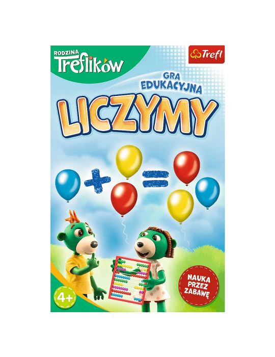 Trefl Gra edukacyjna Liczymy Rodzina Treflików