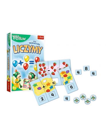 Trefl Gra edukacyjna Liczymy Rodzina Treflików