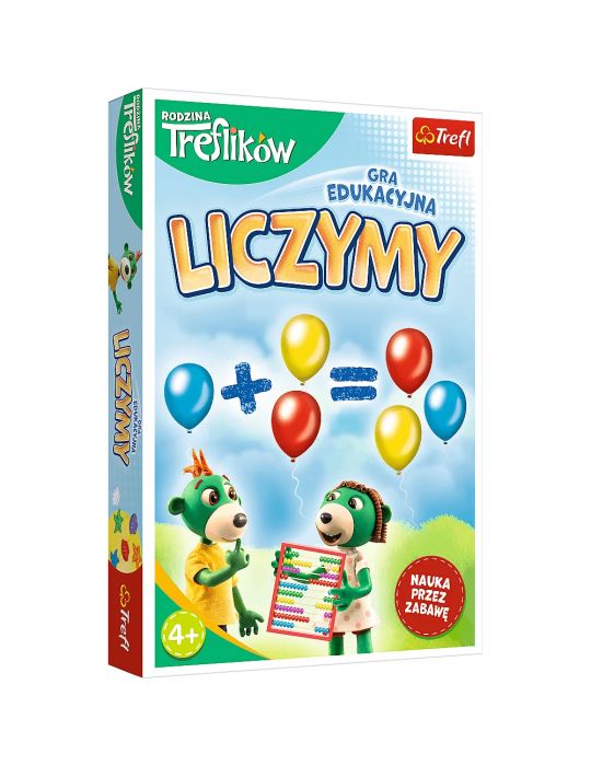 Trefl Gra edukacyjna Liczymy Rodzina Treflików