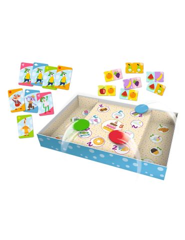 Trefl Gra rodzinna Rodzina Treflików Domino Pchełki Kuku 3w1