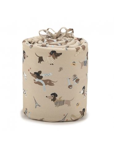 La Millou Ochraniacz do łóżeczka bawełniany ( Pierre the dog )