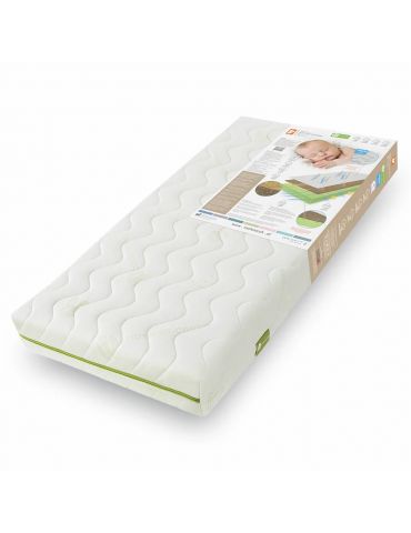 Fiki Miki Materac kokosowo piankowy 120x60 KOKO Natura baby