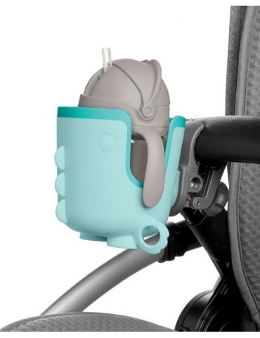 Skip Hop Uchwyt na kubek butelkę do wózka Turkus