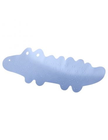 Bocioland Mata antypoślizgowa do kąpieli Krokodyl niebieska