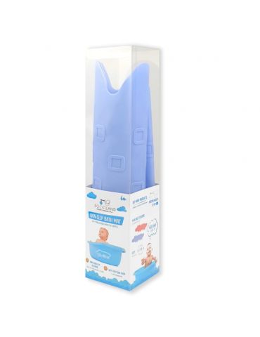 Bocioland Mata antypoślizgowa do kąpieli Krokodyl niebieska