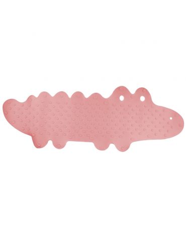 Bocioland Mata antypoślizgowa do kąpieli Krokodyl różowa Bocioland Mata antypoślizgowa do kąpieli Krokodyl różowa