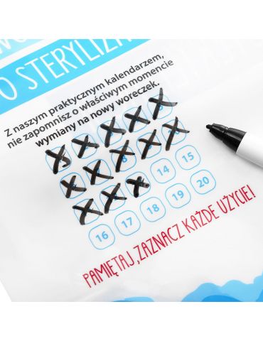 Bocioland Woreczki do sterylizacji 5 sztuk Bocioland Woreczki do sterylizacji 5 sztuk