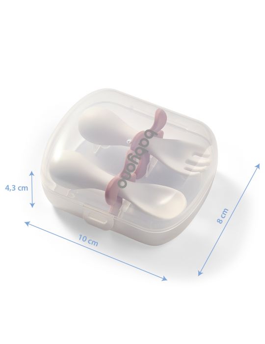 BabyOno Sztućce ergonomiczne miętowe