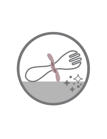 BabyOno Sztućce ergonomiczne niebieskie