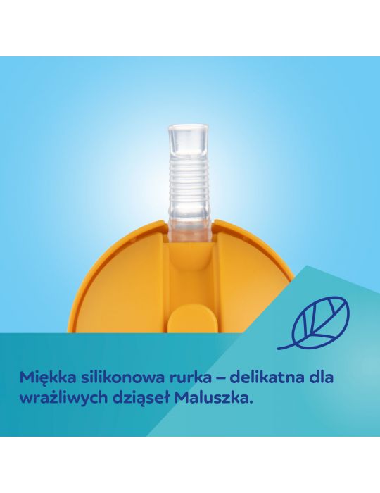 Canpol Babies Kubek niekapek z rurką i odważnikiem BabiesBoo 270 ml gepard
