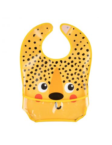 Canpol babies Śliniak zmywalny z kieszenią BabiesBoo gepard Canpol babies Śliniak zmywalny z kieszenią BabiesBoo gepard
