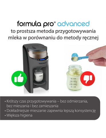 Baby Brezza Ekspres do mleka Formula Pro Advanced Charcoal