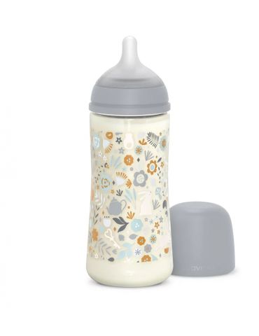 Suavinex Butelka o szybkim przepływie Sx Pro 360ml Wonderland niebieska Liberty Suavinex Butelka o szybkim przepływie Sx Pro 360ml Wonderland niebieska Liberty