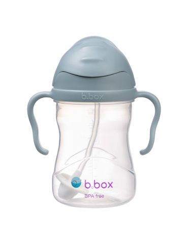 B.Box Bidon ze słomką 240ml Błękitny