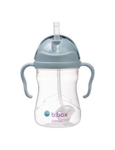 B.Box Bidon ze słomką 240ml Błękitny