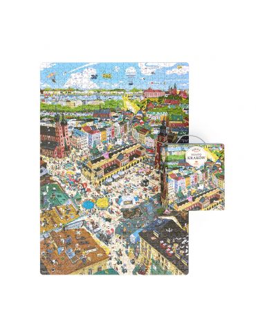 CzuCzu Puzzlove Miasto Kraków 1000 elementów