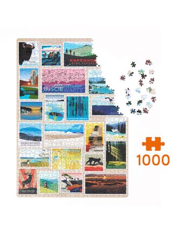 CzuCzu Puzzlove Polskie Parki Narodowe 1000 elementów