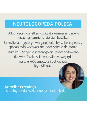 Canpol Babies Butelka antykolkowa S-Shape 310 ml