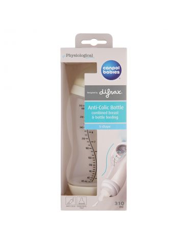 Canpol Babies Butelka antykolkowa S-Shape 310 ml