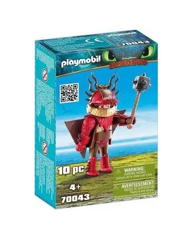 Playmobil Dragons Sączysmark w zbroi do latania Playmobil Dragons Sączysmark w zbroi do latania