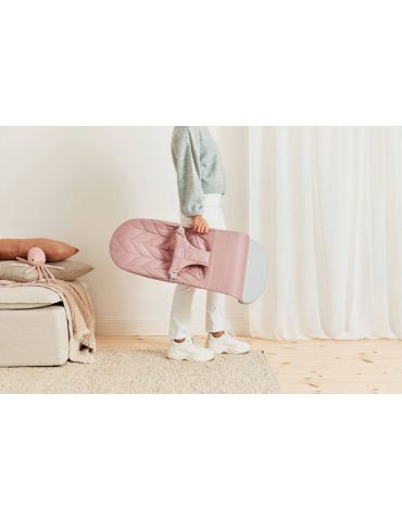 Babybjorn Leżaczek Bliss Woven Petal Quilt Zgaszony róz