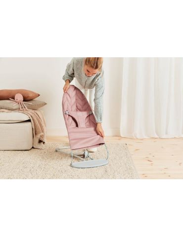 Babybjorn Leżaczek Bliss Woven Petal Quilt Zgaszony róz