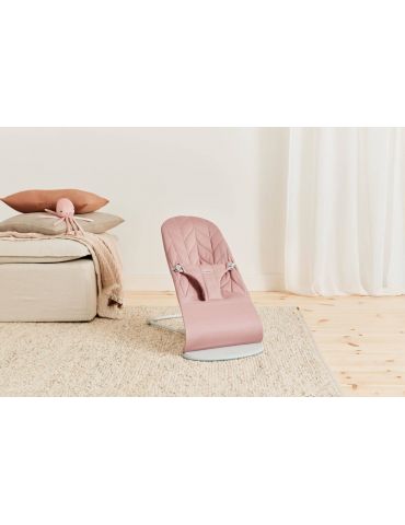 Babybjorn Leżaczek Bliss Woven Petal Quilt Zgaszony róz