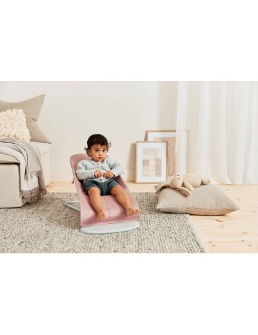 Babybjorn Leżaczek Bliss Woven Petal Quilt Zgaszony róz