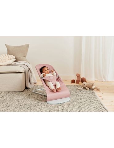 Babybjorn Leżaczek Bliss Woven Petal Quilt Zgaszony róz