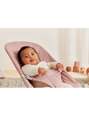 Babybjorn Leżaczek Bliss Woven Petal Quilt Zgaszony róz